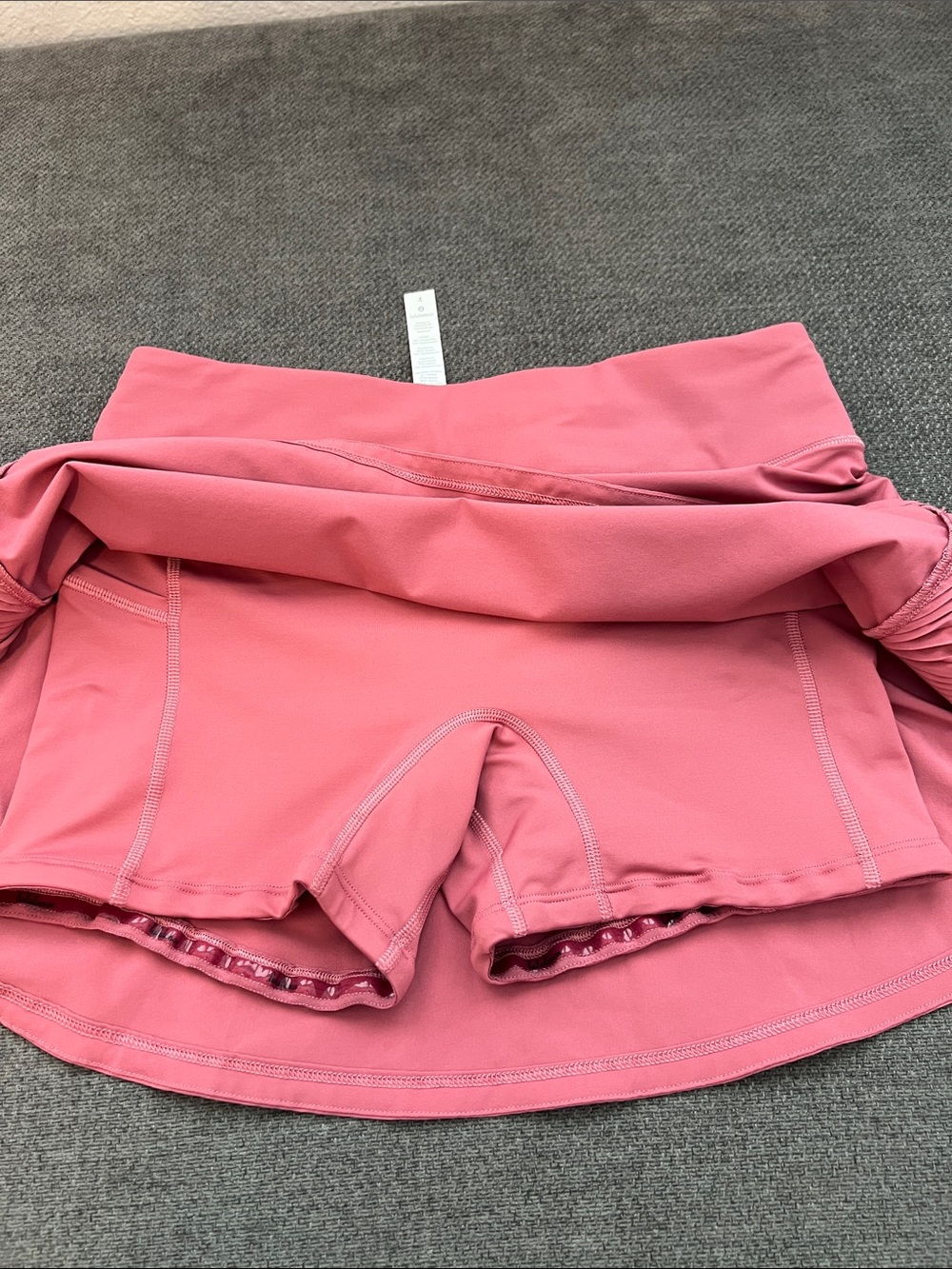 lululemon athletica Pink Asymmetrical Skater Mini Skirt - Picture 8 of 10